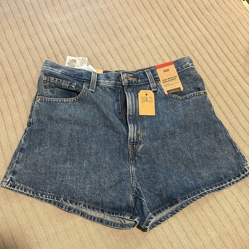 Levi’s High Waisted Mom Shorts
